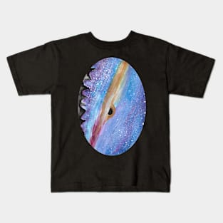 Abyssal sunrise 2 - astronomy inspired fine art Kids T-Shirt